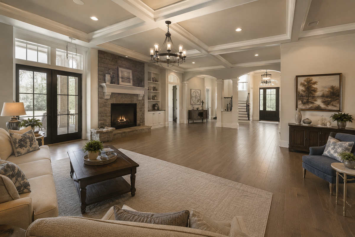 Living room AR preview